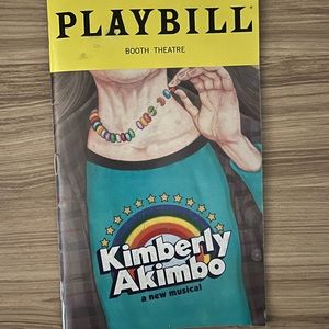 Playbill Kimberly Akimbo new!!